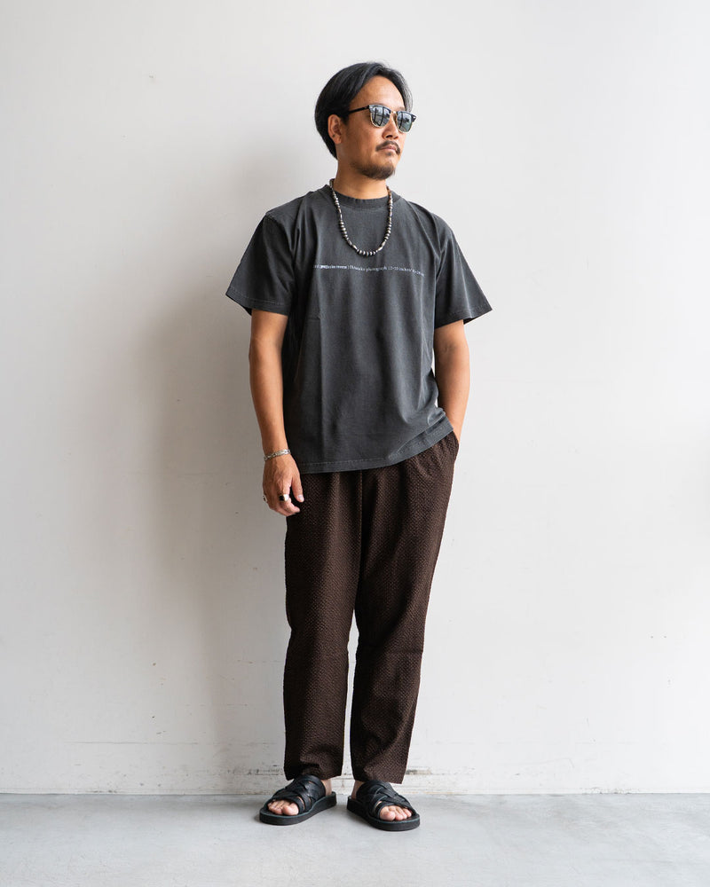 モデル 身長175cm 体重69kg / 着用サイズ M / カラー Brown