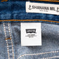 【SHANANA MIL】Used 501 Denim『Hand Embroidery Daisy』①