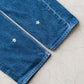 【SHANANA MIL】Used 501 Denim『Hand Embroidery Daisy』①