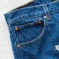 【SHANANA MIL】Used 501 Denim『Hand Embroidery Daisy』②