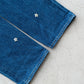 【SHANANA MIL】Used 501 Denim『Hand Embroidery Daisy』②