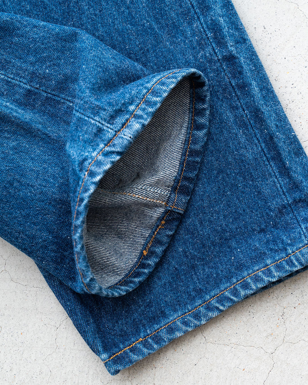 【SHANANA MIL】Used 501 Denim『Hand Embroidery Daisy』②