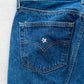 【SHANANA MIL】Used 501 Denim『Hand Embroidery Daisy』②