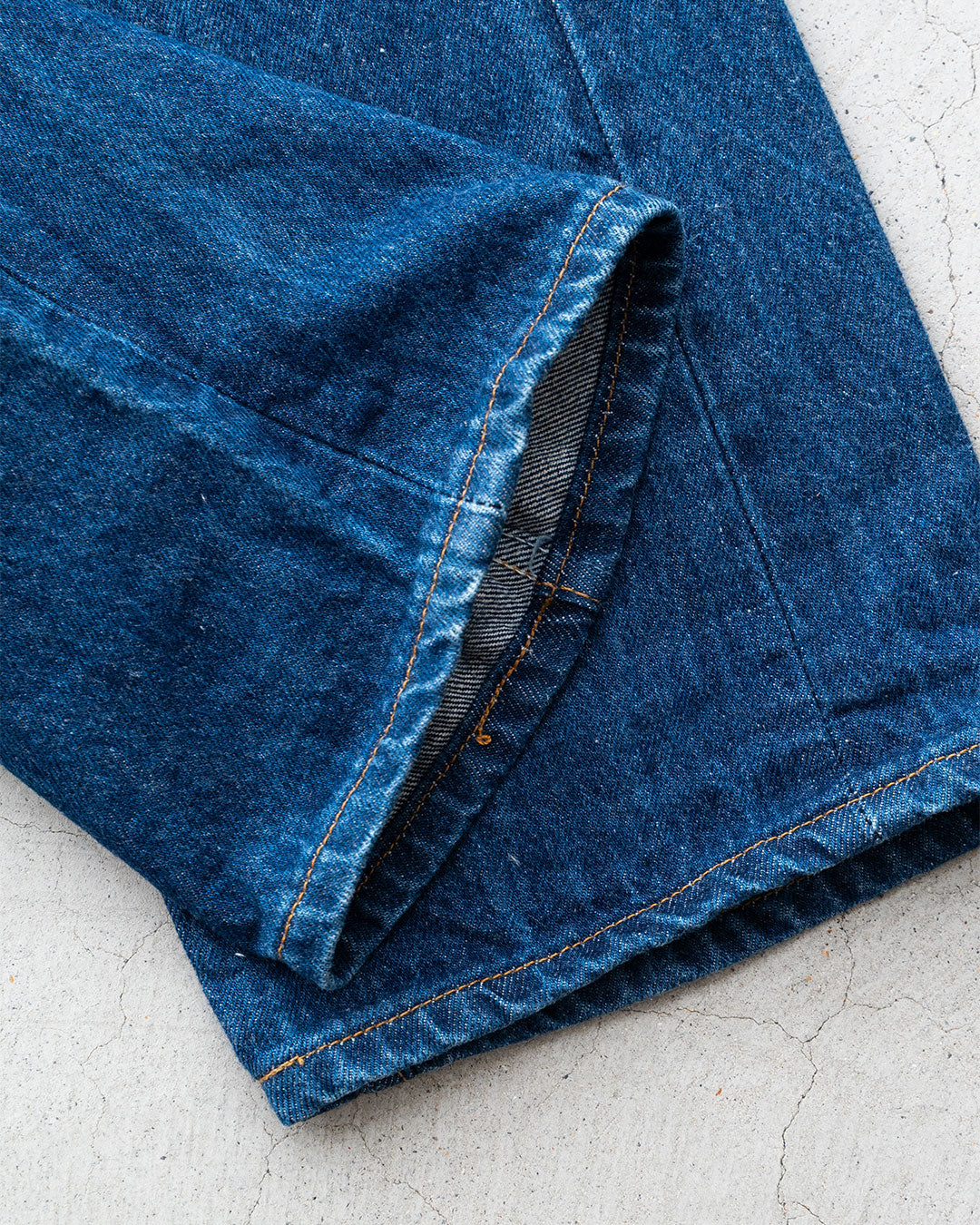 【SHANANA MIL】Used 501 Denim『Hand Embroidery Daisy』③