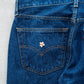 【SHANANA MIL】Used 501 Denim『Hand Embroidery Daisy』③