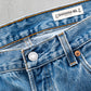 【SHANANA MIL】Used 501 Denim『Hand Embroidery Daisy』④