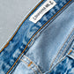 【SHANANA MIL】Used 501 Denim『Hand Embroidery Daisy』④