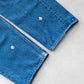 【SHANANA MIL】Used 501 Denim『Hand Embroidery Daisy』⑤