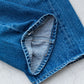 【SHANANA MIL】Used 501 Denim『Hand Embroidery Daisy』⑤