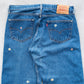 【SHANANA MIL】Used 501 Denim『Hand Embroidery Daisy』⑤