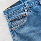 【SHANANA MIL】Used 501 Denim『Hand Embroidery Daisy』⑥