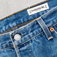 【SHANANA MIL】Used 501 Denim『Hand Embroidery Daisy』⑥