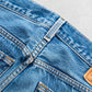 【SHANANA MIL】Used 501 Denim『Hand Embroidery Daisy』⑥