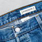 【SHANANA MIL】Used 501 Denim『Hand Embroidery Daisy』⑦