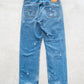 【SHANANA MIL】Used 501 Denim『Hand Embroidery Daisy』⑦