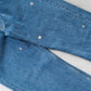【SHANANA MIL】Used 501 Denim『Hand Embroidery Daisy』⑧
