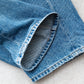 【SHANANA MIL】Used 501 Denim『Hand Embroidery Daisy』⑧