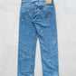 【SHANANA MIL】Used 501 Denim『Hand Embroidery Daisy』⑧