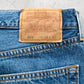 【SHANANA MIL】Used 501 Denim『Hand Embroidery Daisy』⑧