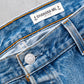 【SHANANA MIL】Used 501 Denim『Hand Embroidery Daisy』⑩