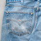 【SHANANA MIL】Used 501 Denim『Hand Embroidery Daisy』⑩