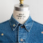【SHANANA MIL】Used 70505 Denim Jacket 『Hand Embroidery Daisy』 made in USA ①