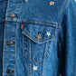 【SHANANA MIL】Used 70505 Denim Jacket 『Hand Embroidery Daisy』 made in USA ①