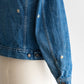 【SHANANA MIL】Used 70505 Denim Jacket 『Hand Embroidery Daisy』 made in USA ①