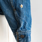【SHANANA MIL】Used 70505 Denim Jacket 『Hand Embroidery Daisy』 made in USA ①