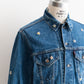 【SHANANA MIL】Used 70505 Denim Jacket 『Hand Embroidery Daisy』made in USA ②