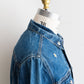 【SHANANA MIL】Used 70505 Denim Jacket 『Hand Embroidery Daisy』made in USA ②