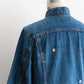 【SHANANA MIL】Used 70505 Denim Jacket 『Hand Embroidery Daisy』made in USA ②