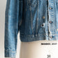 【SHANANA MIL】Used 70505 Denim Jacket 『Hand Embroidery Daisy』made in USA ③