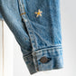 【SHANANA MIL】Used 70505 Denim Jacket 『Hand Embroidery Daisy』made in USA ③