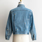 【SHANANA MIL】Used 70505 Denim Jacket 『Hand Embroidery Daisy』made in USA ③