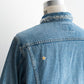 【SHANANA MIL】Used 70505 Denim Jacket 『Hand Embroidery Daisy』made in USA ③