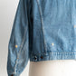 【SHANANA MIL】Used 70505 Denim Jacket 『Hand Embroidery Daisy』made in USA ③