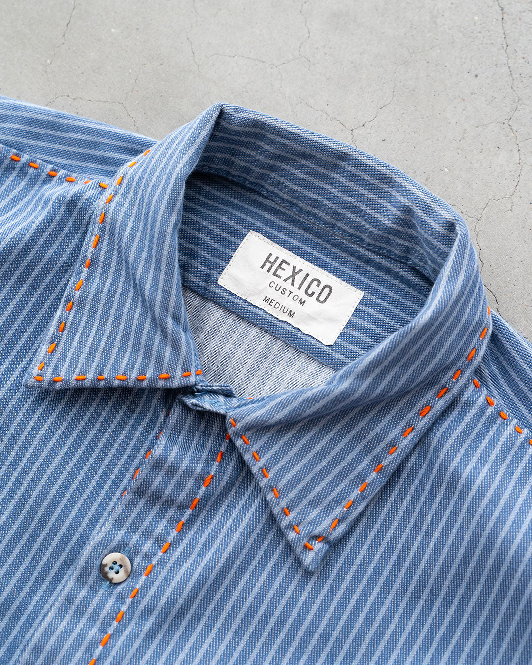 【HEXICO】Hand-Stitched Used Work-Shirts『Made In U.S.A』①