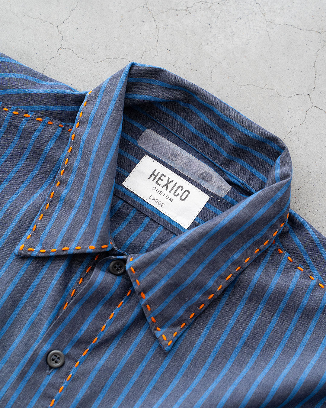 【HEXICO】Hand-Stitched Used Work-Shirts『Made In U.S.A』③