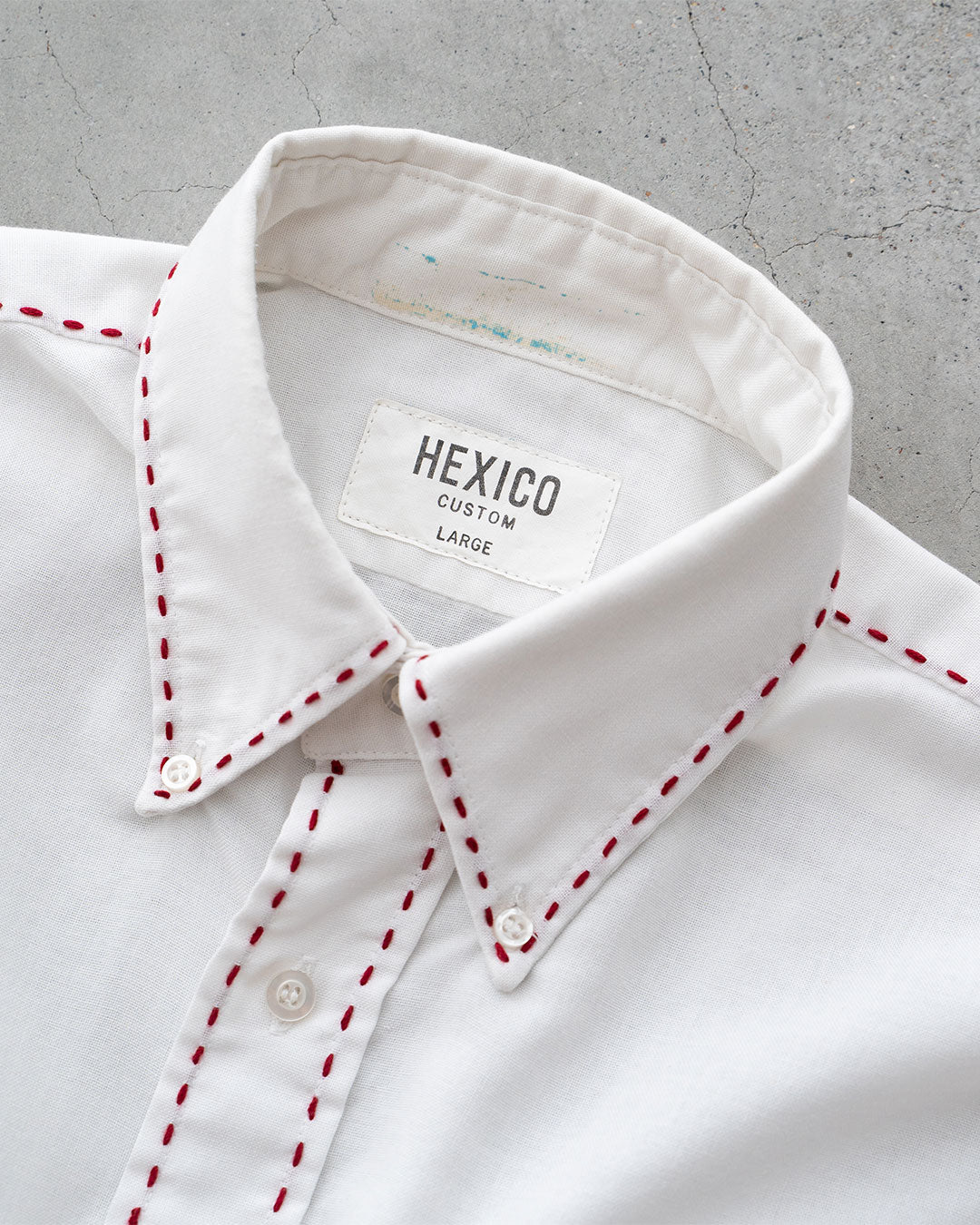 【HEXICO】Hand-Stitched Used Work-Shirts『Made In U.S.A』④