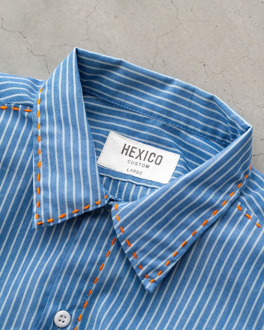 【HEXICO】Hand-Stitched Used Work-Shirts『Made In U.S.A』⑤