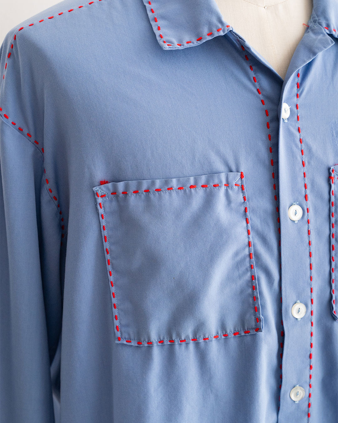【HEXICO】Hand-Stitched Used Work-Shirts『Made In U.S.A』⑧
