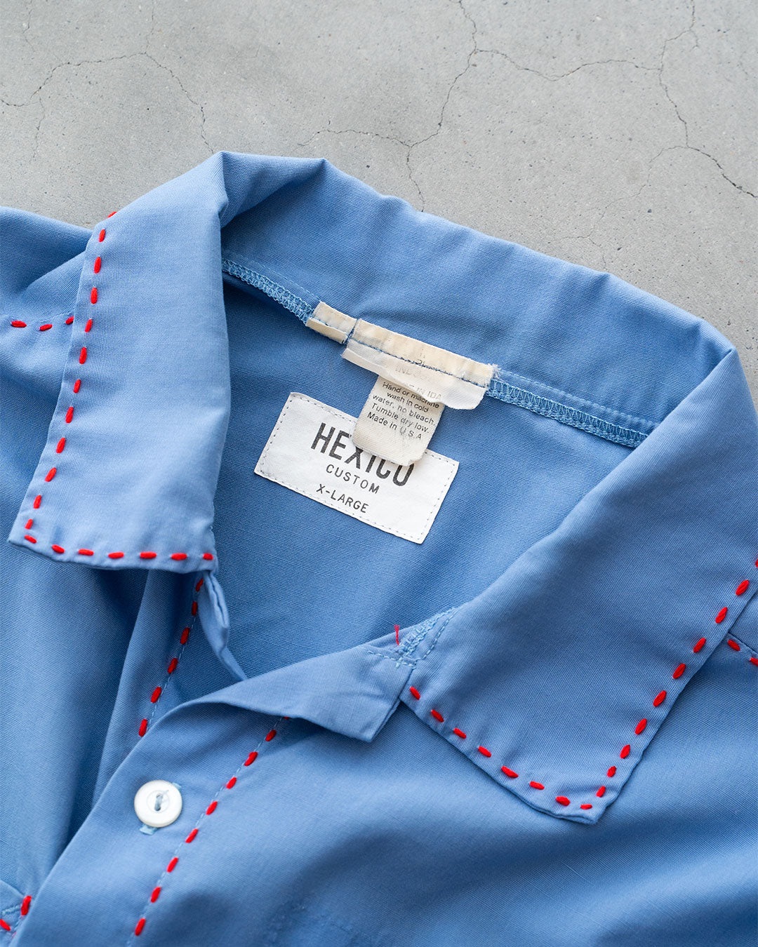 【HEXICO】Hand-Stitched Used Work-Shirts『Made In U.S.A』⑧