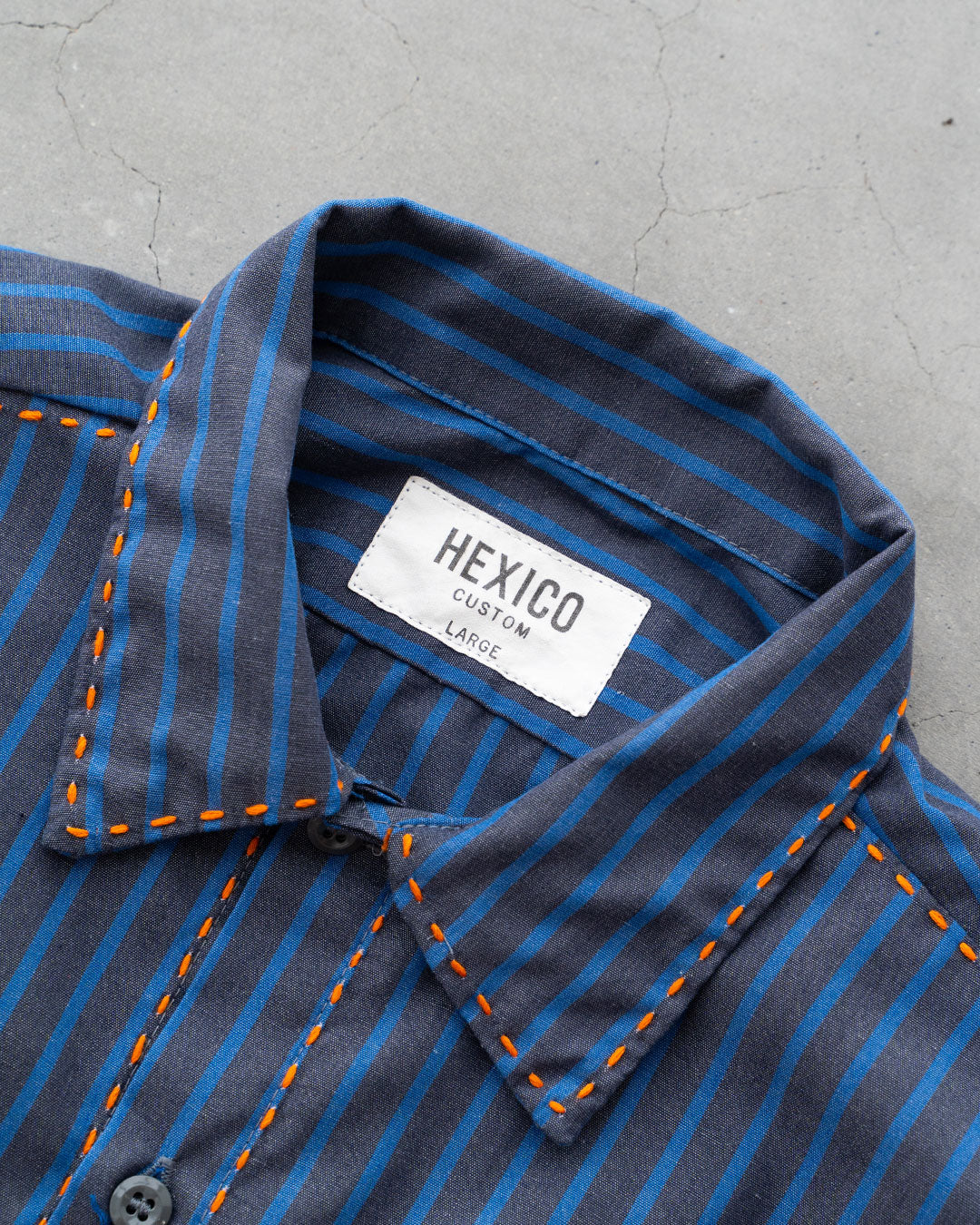 【HEXICO】Hand-Stitched Used Work-Shirts『Made In Mexico』⑦