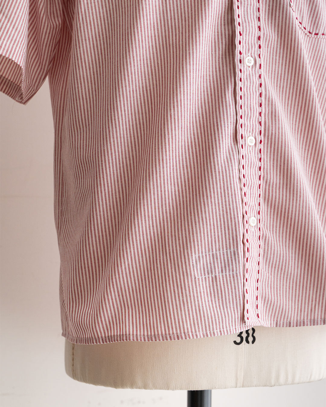 【HEXICO】Hand-Stitched Used Short-Sleeve Work-Shirts 『Made In U.S.A』②