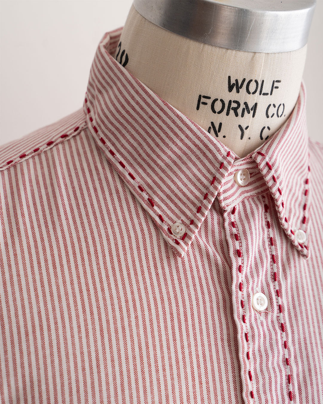 【HEXICO】Hand-Stitched Used Short-Sleeve Work-Shirts 『Made In U.S.A』②