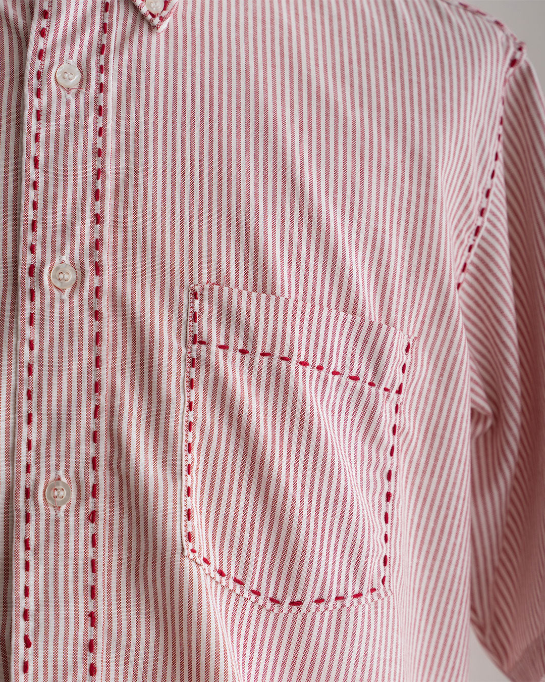 【HEXICO】Hand-Stitched Used Short-Sleeve Work-Shirts 『Made In U.S.A』②