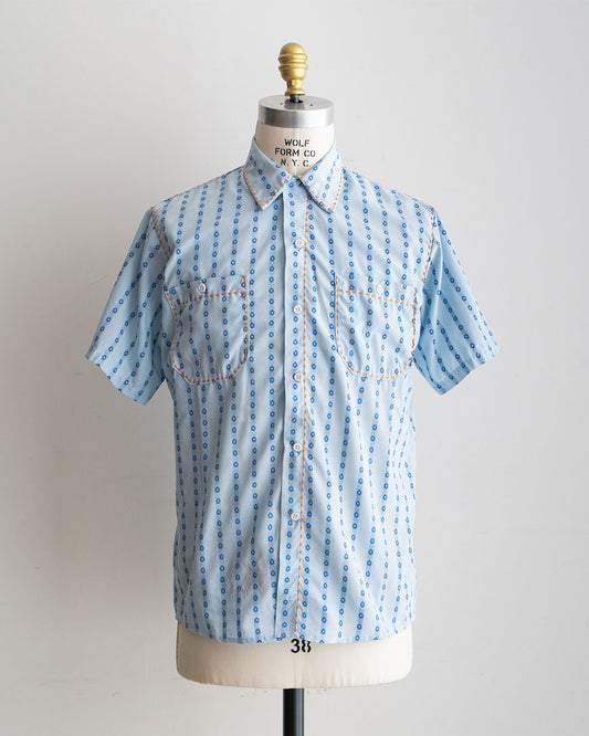 【HEXICO】Hand-Stitched Used Short-Sleeve Work-Shirts 『Made In U.S.A』①