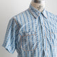 【HEXICO】Hand-Stitched Used Short-Sleeve Work-Shirts 『Made In U.S.A』①
