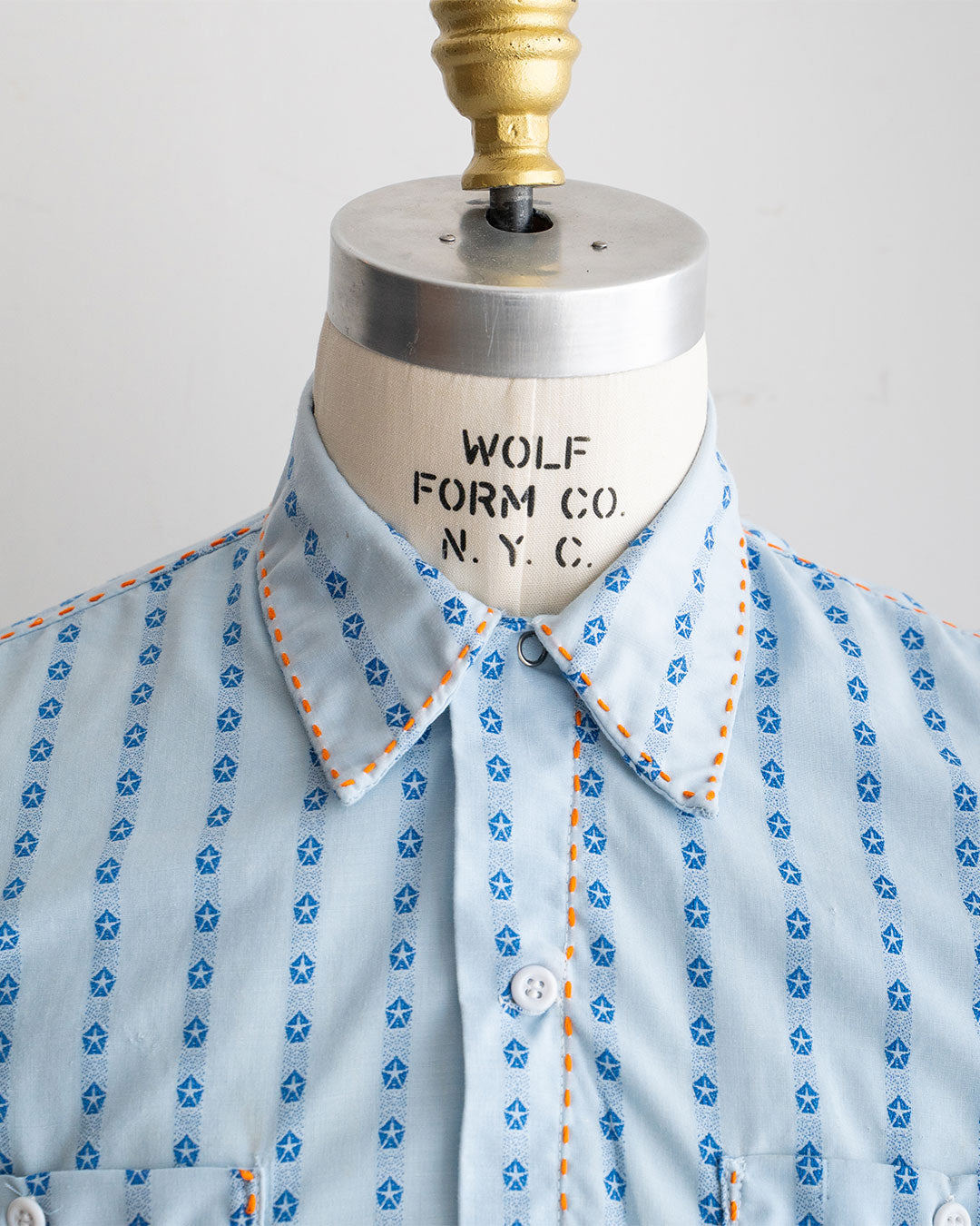【HEXICO】Hand-Stitched Used Short-Sleeve Work-Shirts 『Made In U.S.A』①